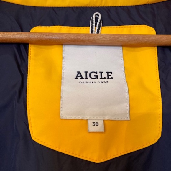 Aigle Mirabelle womens size 4/6 Rain Coat - Picture 5 of 6